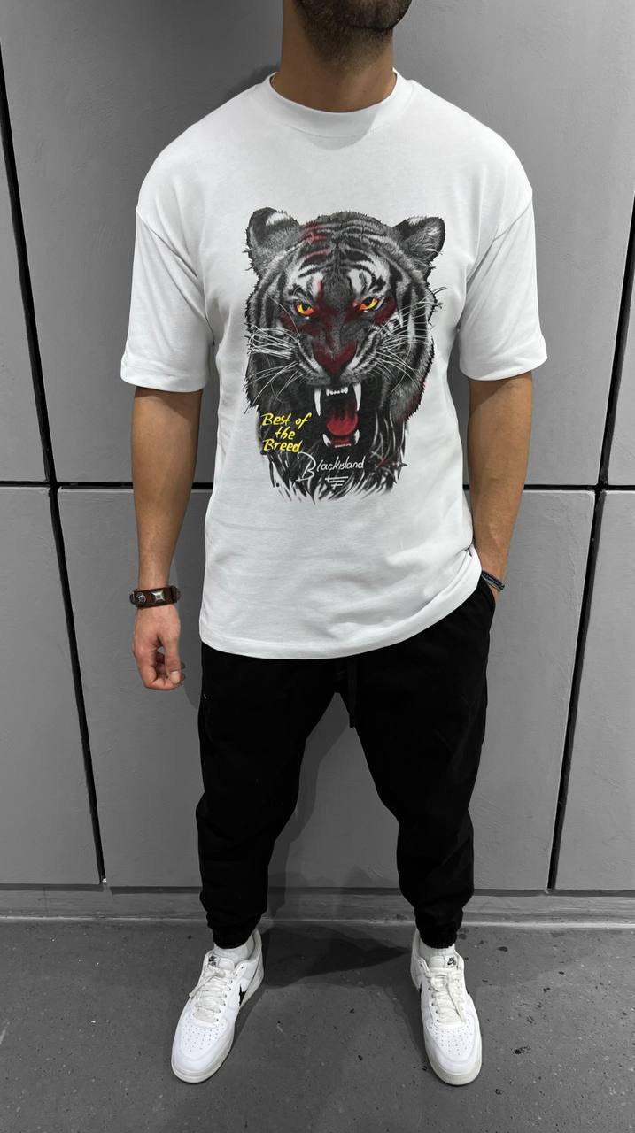 Tiger T-Shirt White